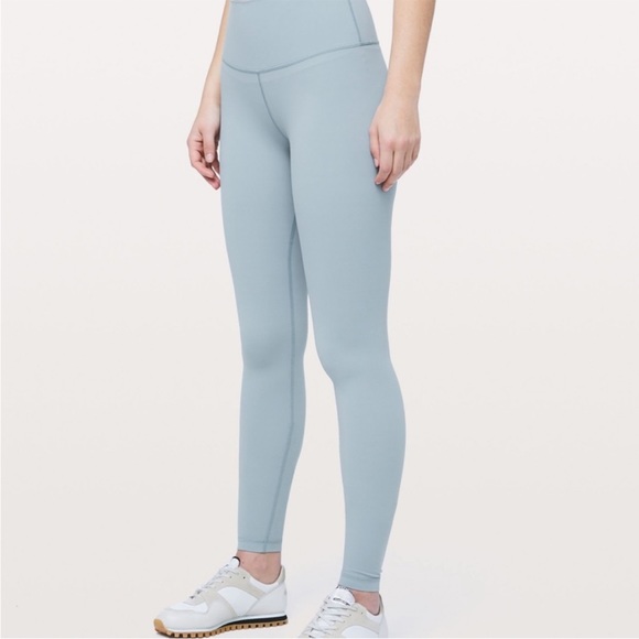 Baby Blue/Grey Lululemon Leggings - Picture 2 of 8